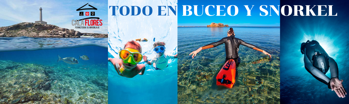 Todo en material de BUCEO